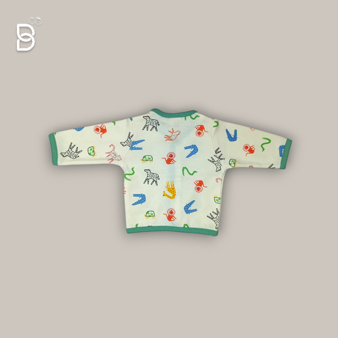 NEW BORN SOFT COTTON BODYSUIT (WHITE)