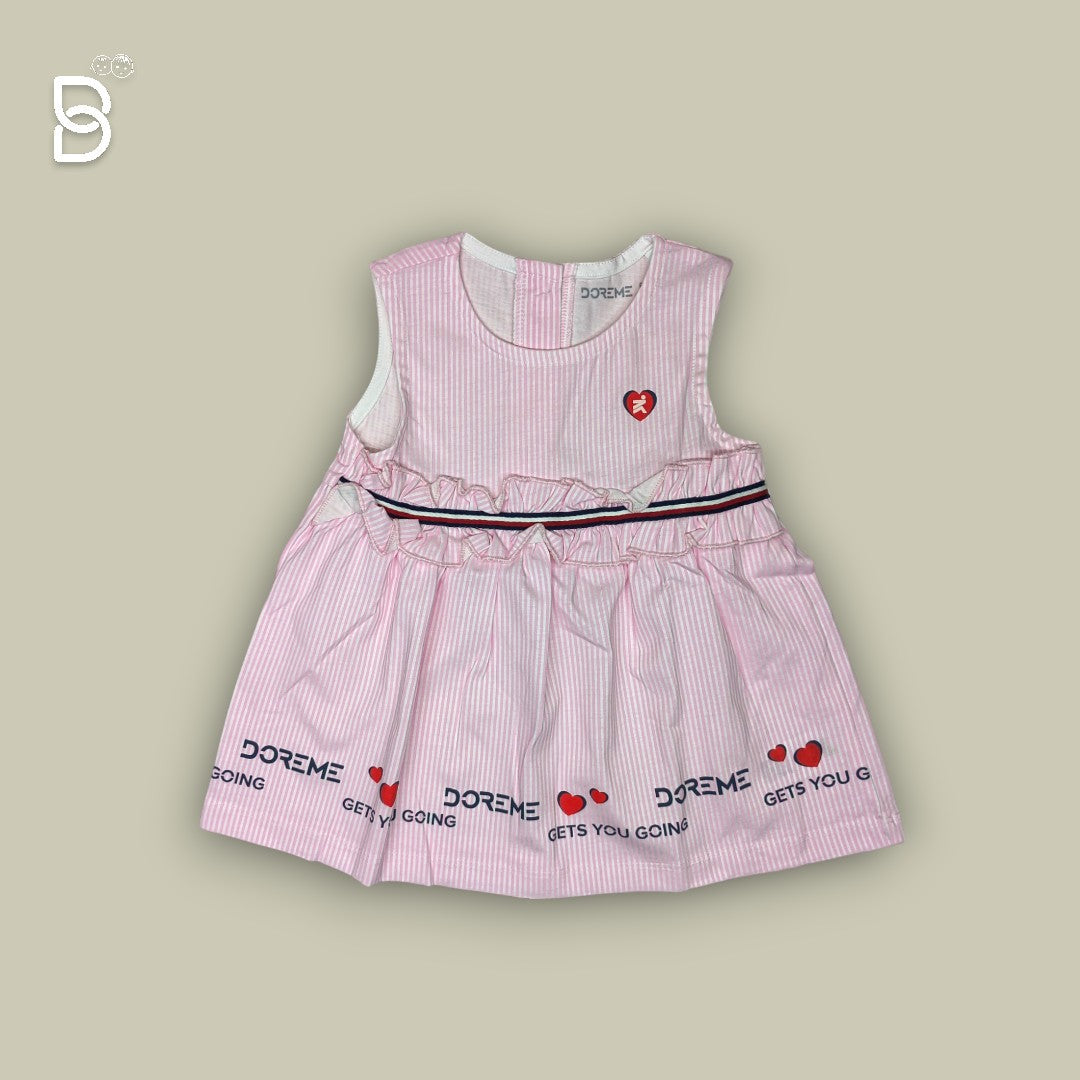 GIRLS SLEEVELESS FROCK
