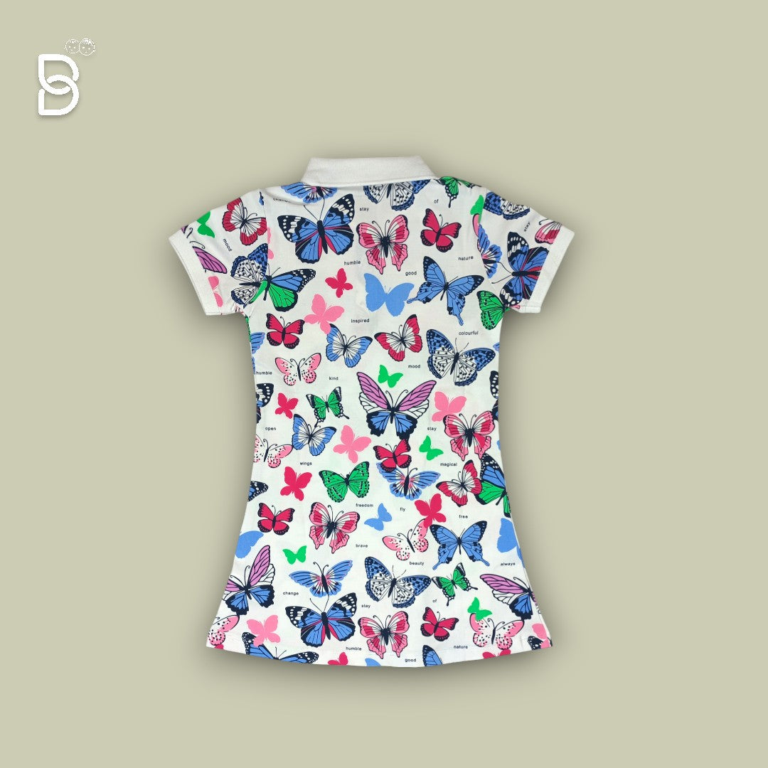 GIRLS CASUAL FLORAL FROCK