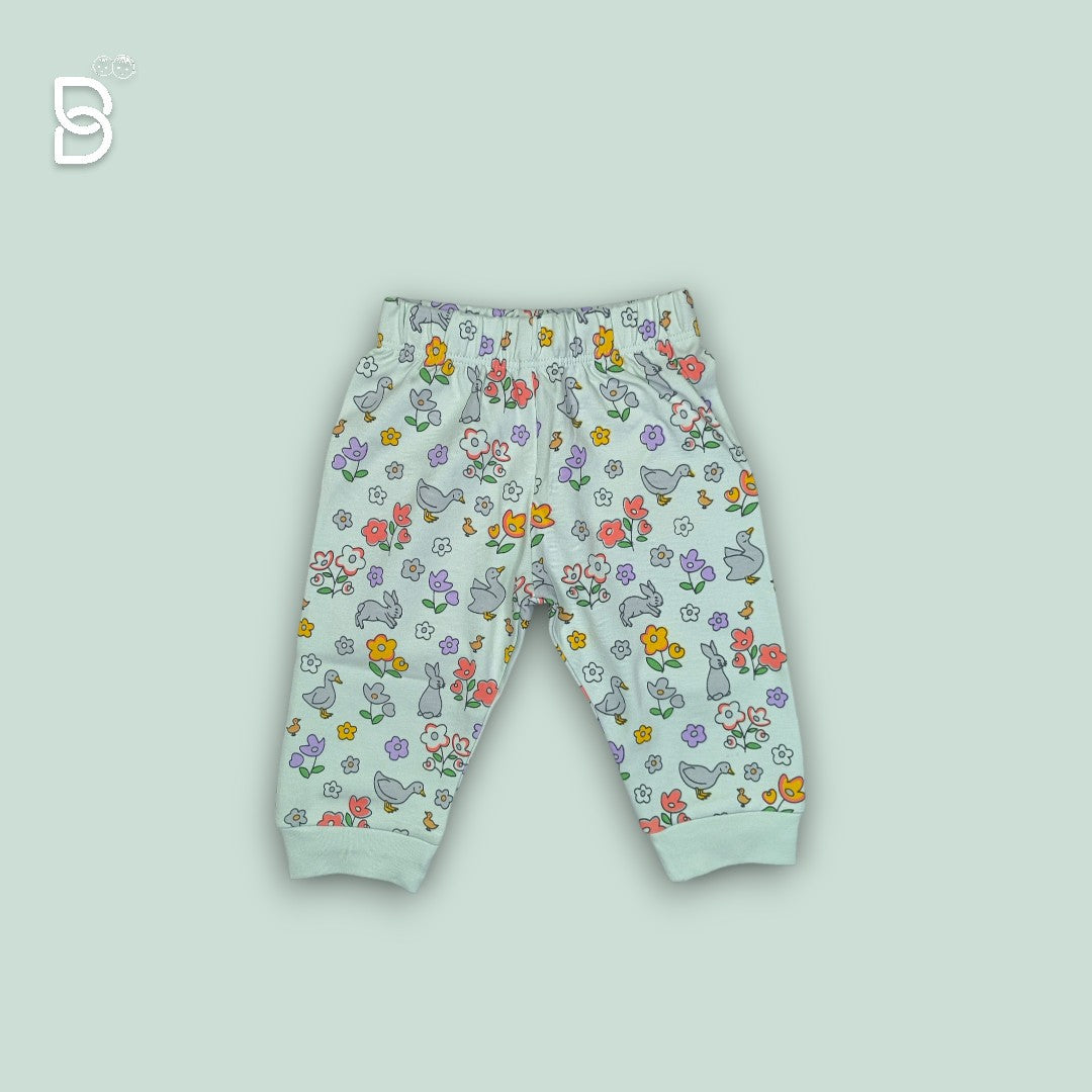 NEW BORN BABY GIRL JOGGER SET GREEN - MINI TAURUS