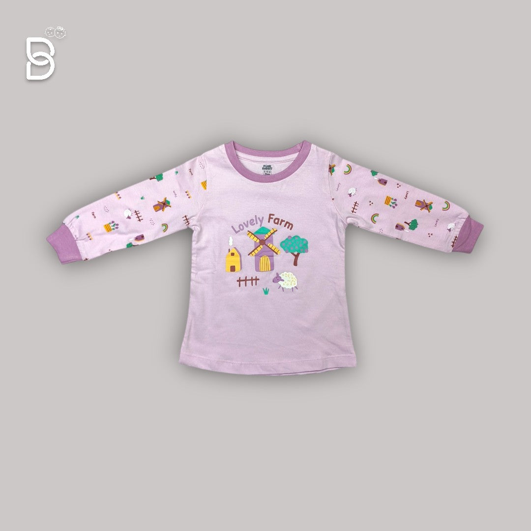 NEW BORN COTTON NIGHT SUIT