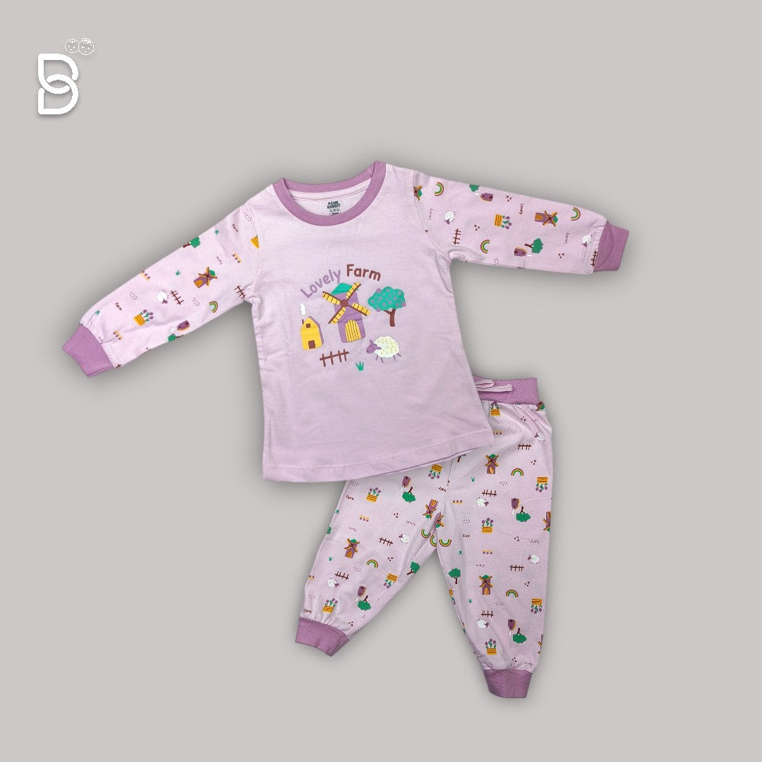 NEW BORN COTTON NIGHT SUIT