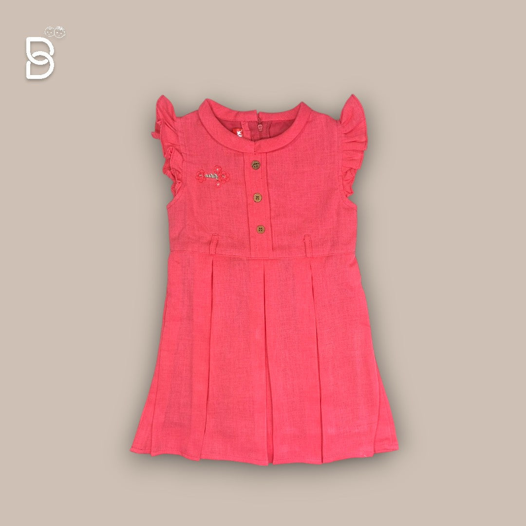 NEW BORN BABY GIRL COTTON FROCK