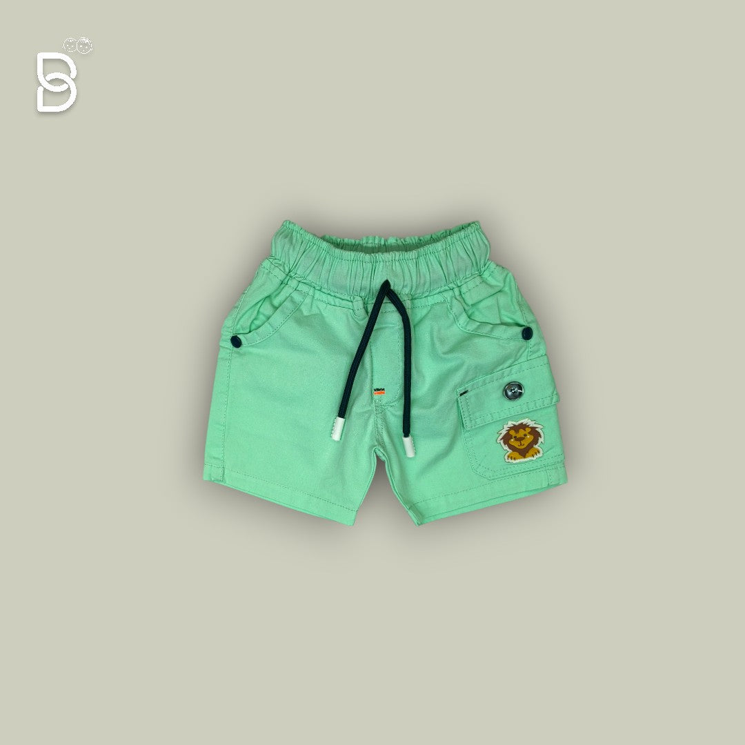 BOYS PRINTED T-SHIRT AND NICKER GREEN - UNO KIDS