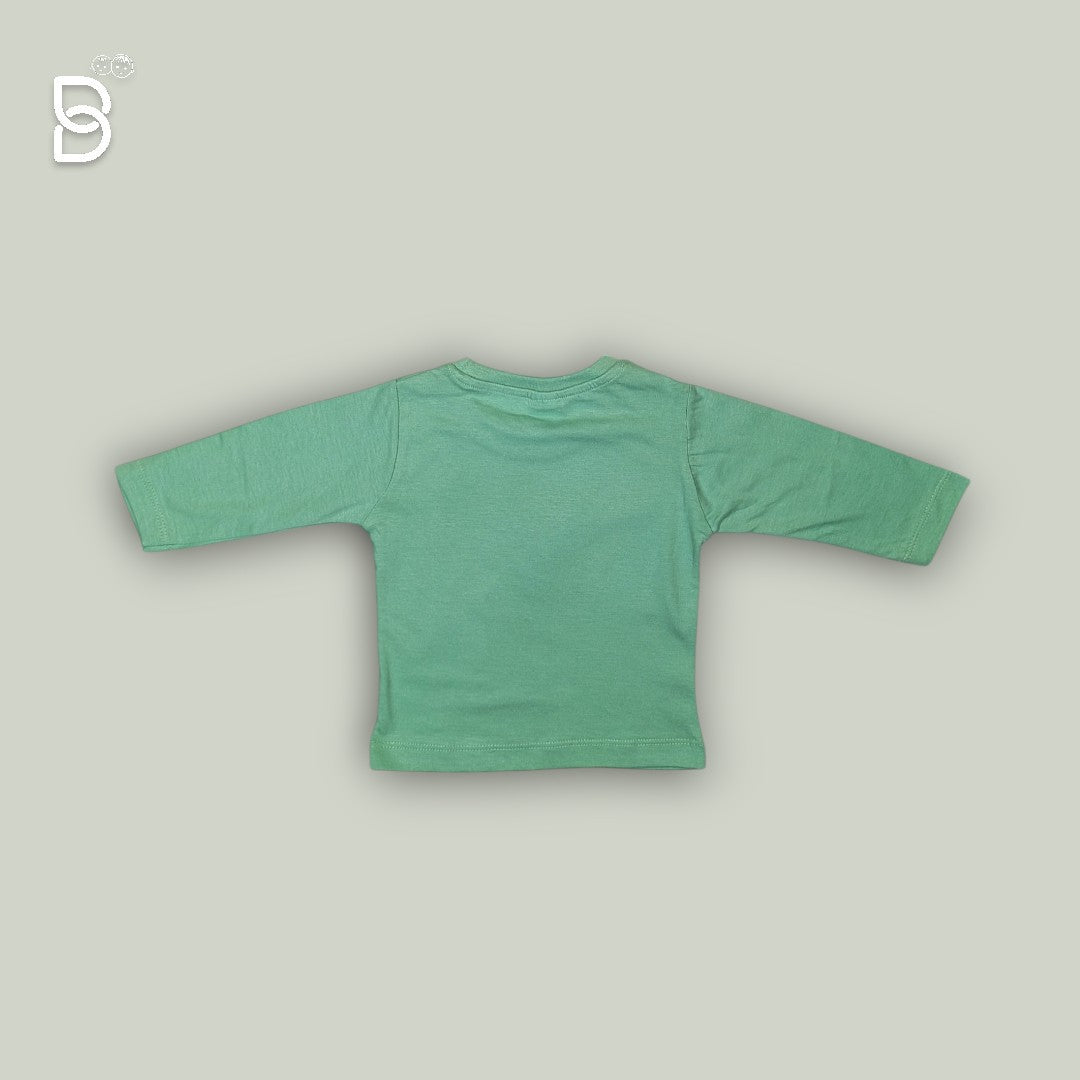 NEW BORN COTTON SET BOTTLE GREEN COLOR