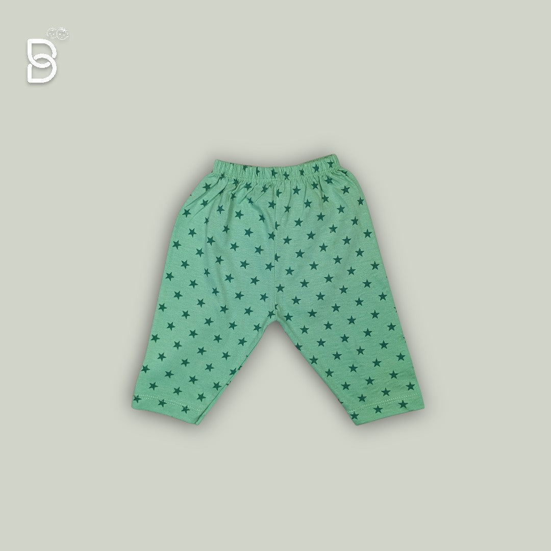 NEW BORN COTTON SET BOTTLE GREEN COLOR