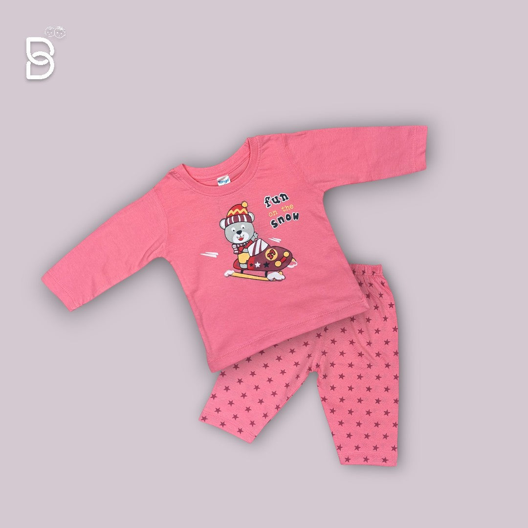 NEW BORN COTTON SET PINK COLOR