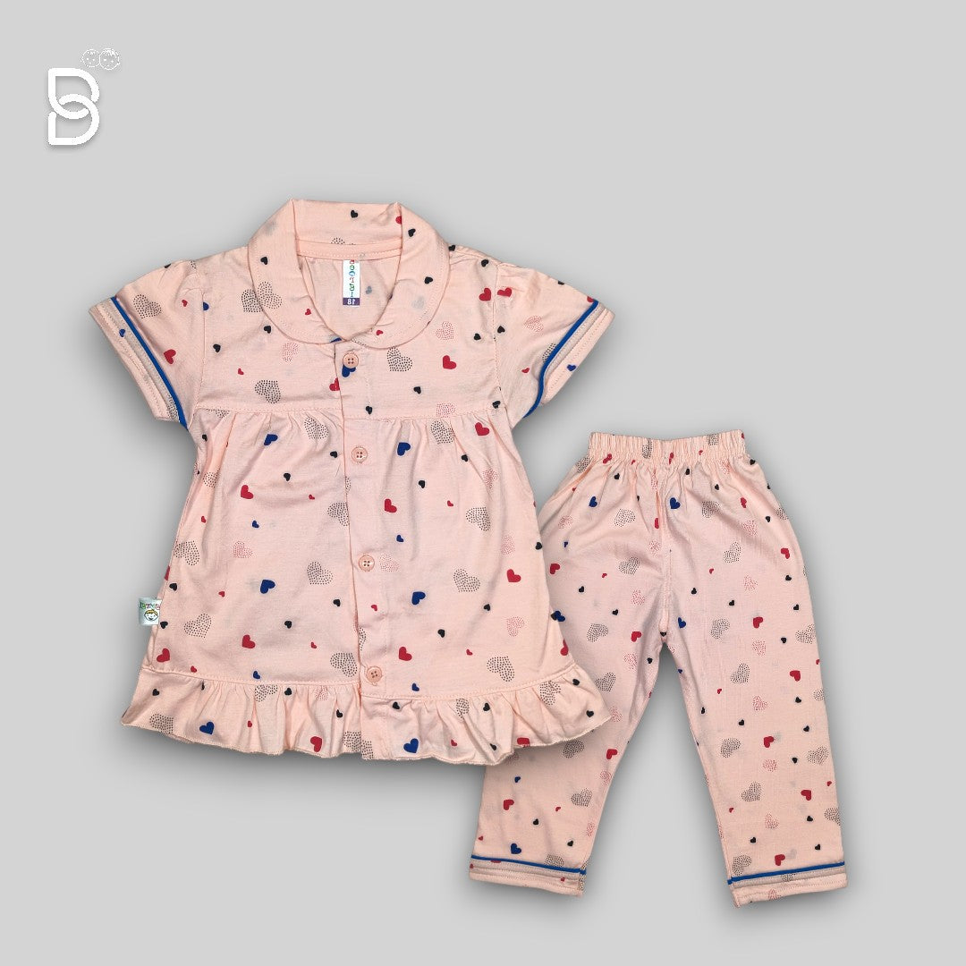 NEW BORN BABY GIRL SOFT COTTON SET
