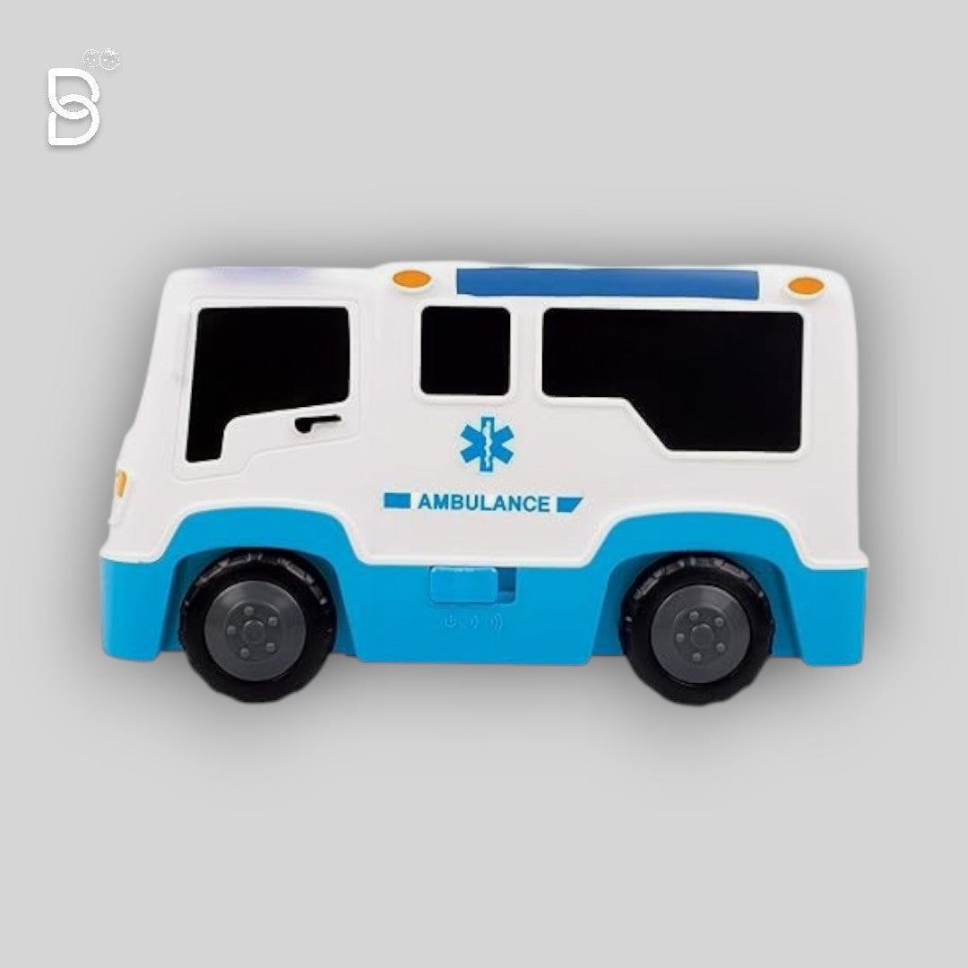 FUNSKOOL RESCUE AMBULANCE, MULTI COLOR VEHICLE WITH LIGHTS & SOUNDS