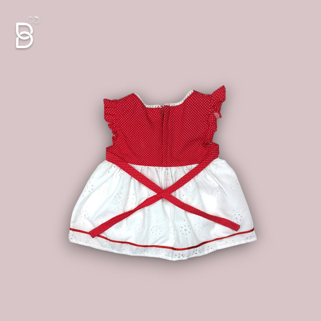 NEW BORN BABY GIRL COTTON FROCK