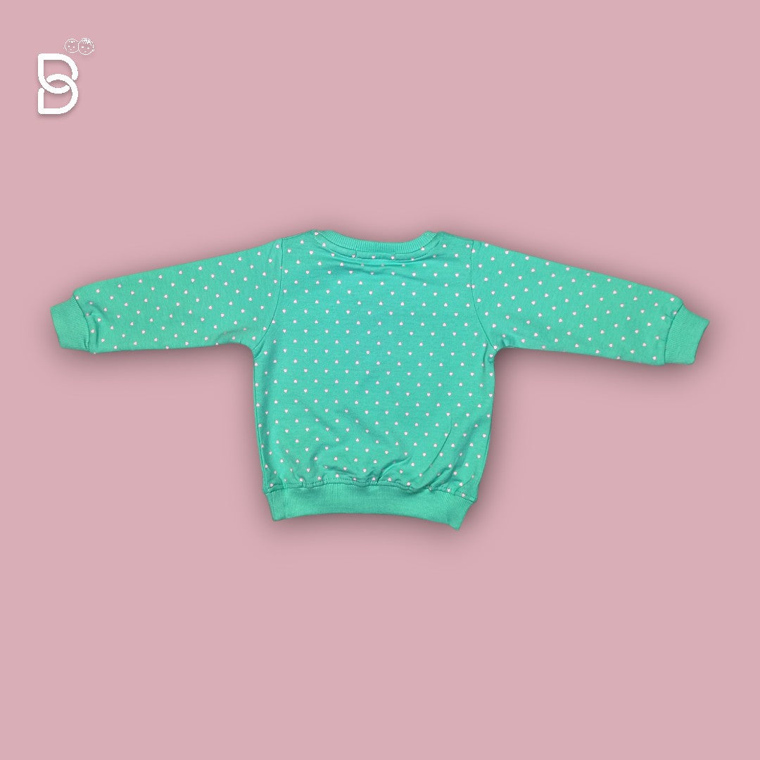 BABY GIRL PURE COTTON PRINTED T-SHIRT - BUDDIES