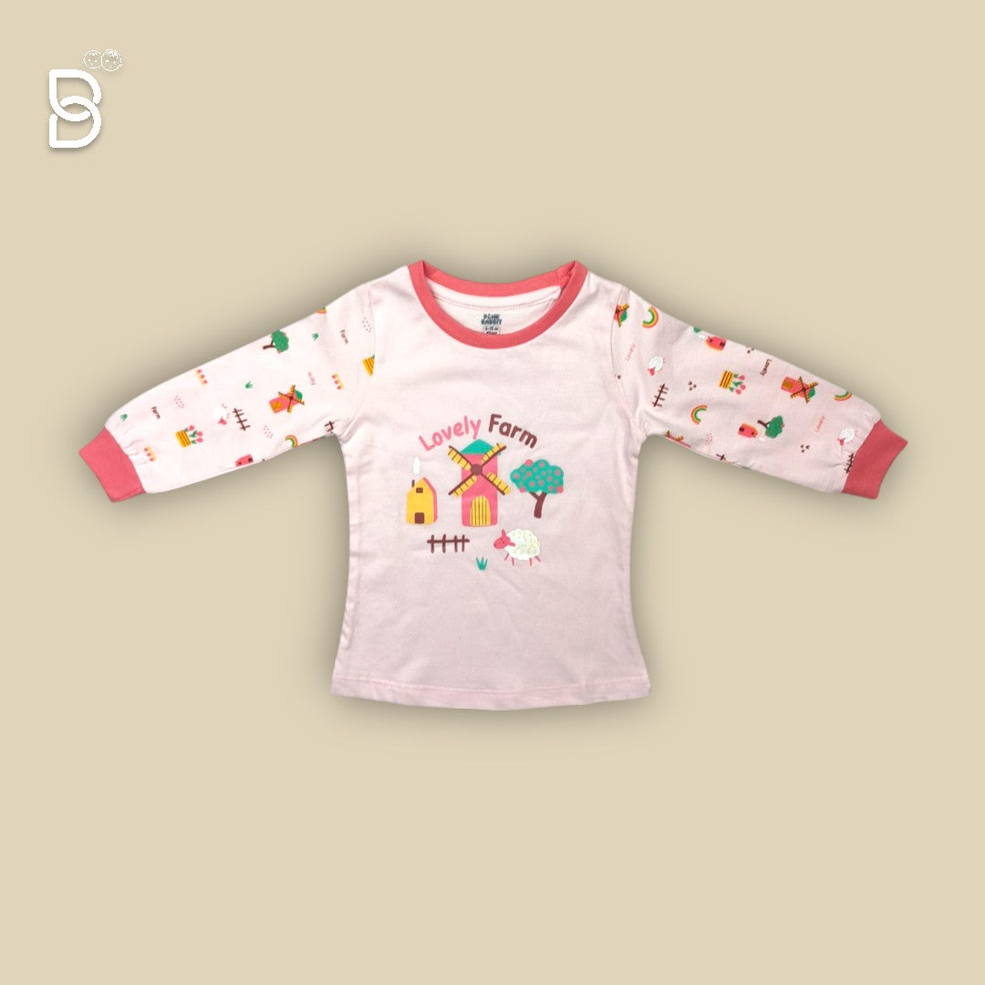 NEW BORN COTTON NIGHT SUIT