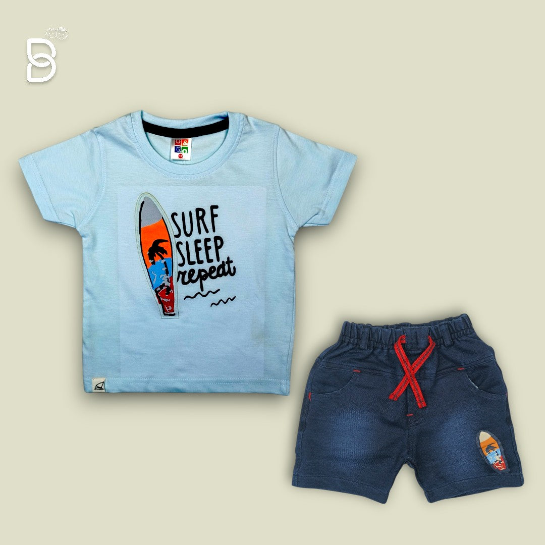 NEW BORN T-SHIRT AND NICKER - O&O