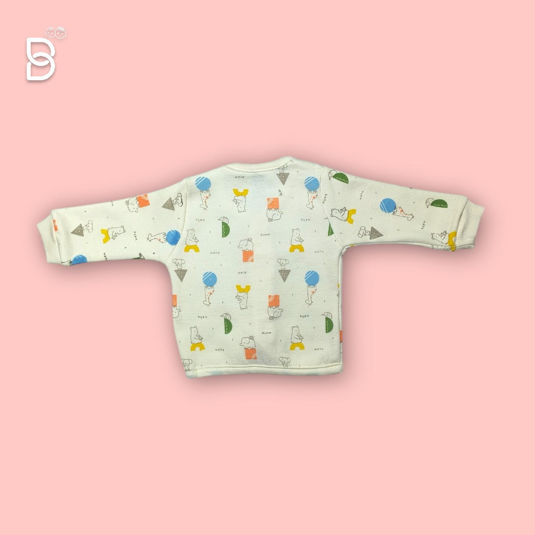 NEW BORN BABY COTTON SET - PINK RIBBON