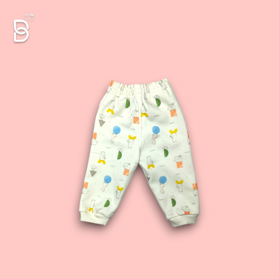 NEW BORN BABY COTTON SET - PINK RIBBON