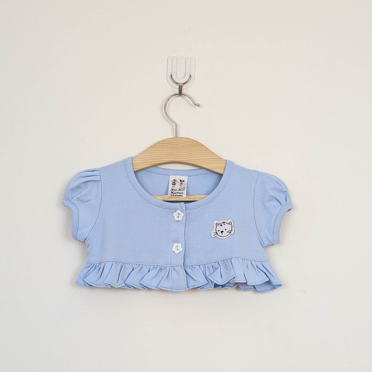 Baby Girls Two-Piece Animal & Polka Dot Dress Set