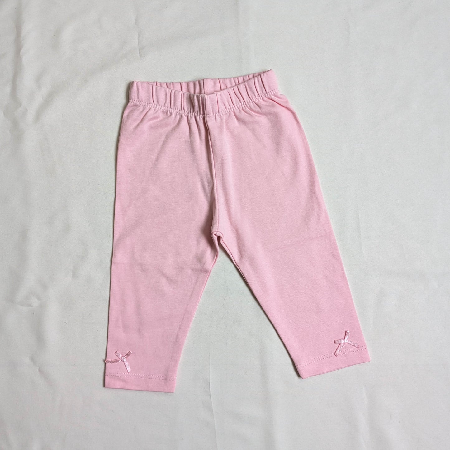 Baby Girls Soft Pink Unicorn Tunic Dress & Leggings Set