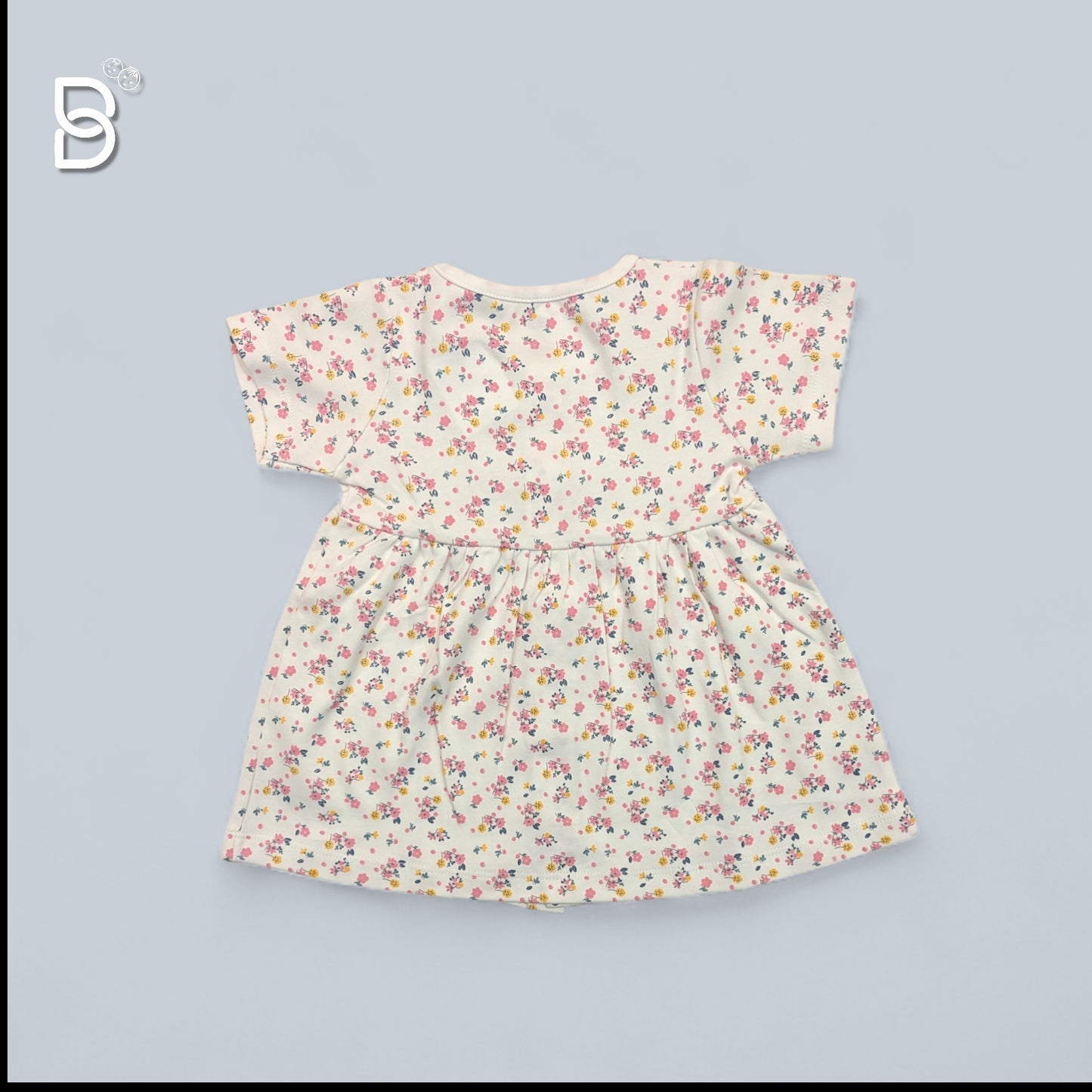 NEWBORN FROCK-WHITE