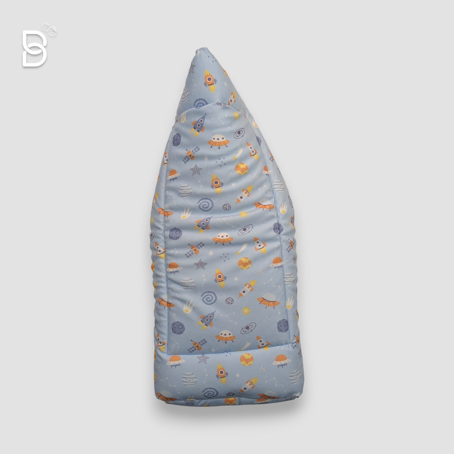 BABY SLEEPING BAG SWADDLE / BABY NEST / WRAPPER HOODED BABY COVER -SKY BLUE