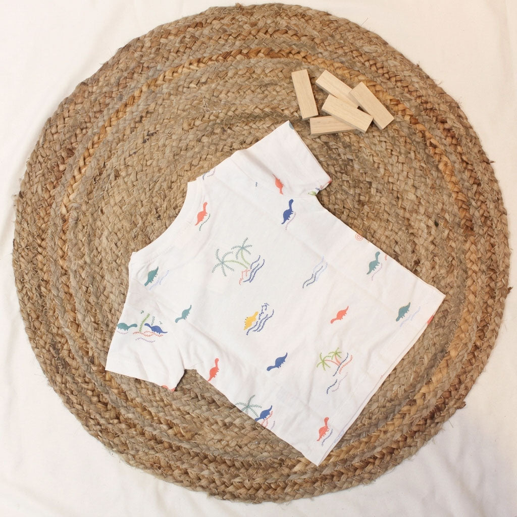 New Born White TEE