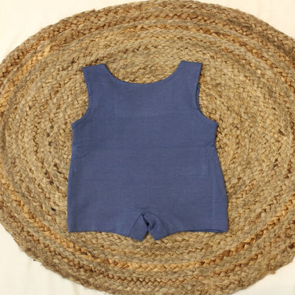New born casual wear two piece set blue