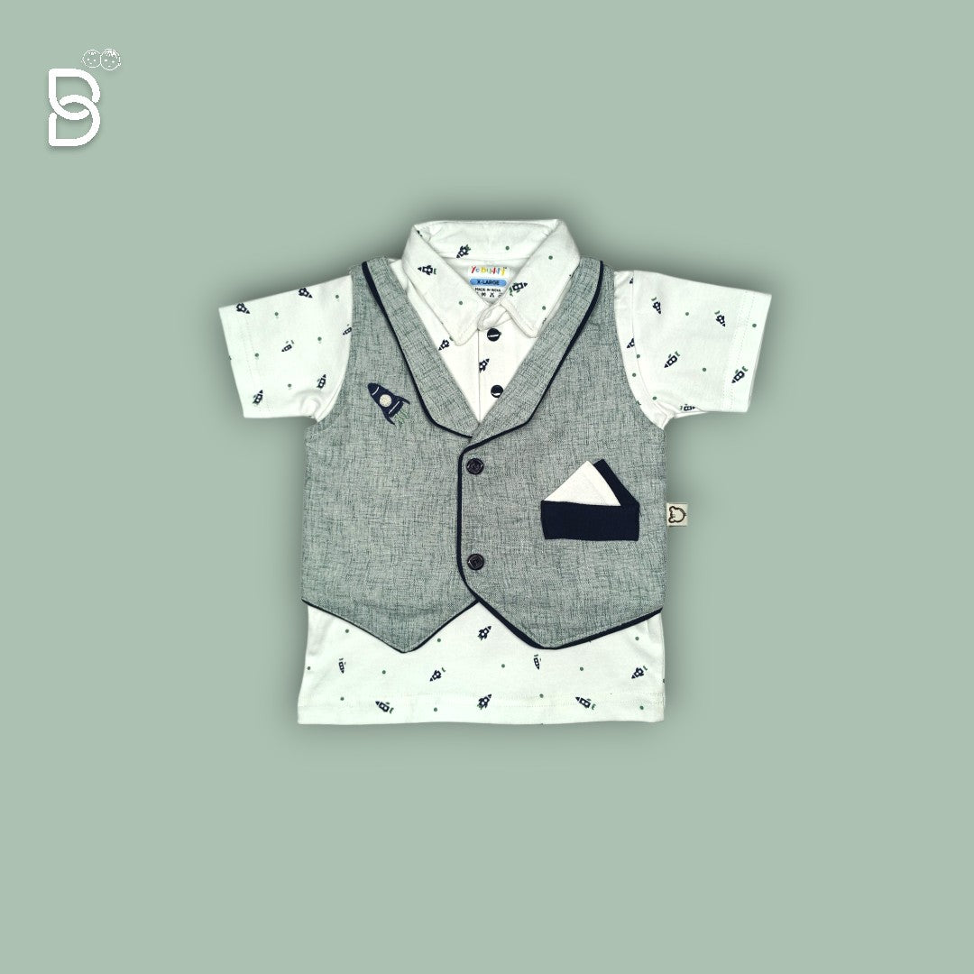 T-SHIRT JACKET NICKER - YO BUDDY