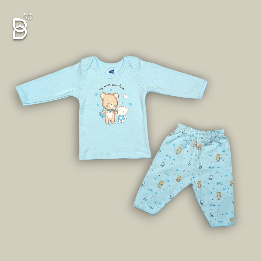 NEW BORN BABY BOYS SOFT COTTON SETS