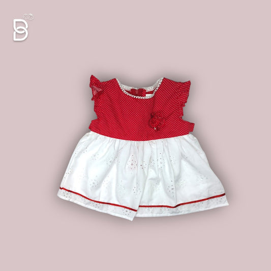 NEW BORN BABY GIRL COTTON FROCK
