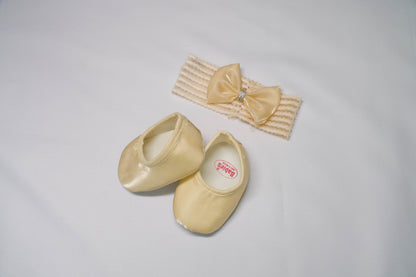 Babies Gold & Champagne Butterfly Sequin Party Dress Set