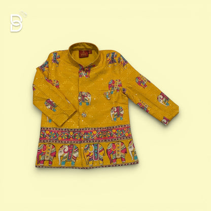 Kurta Pyjamas Yellow