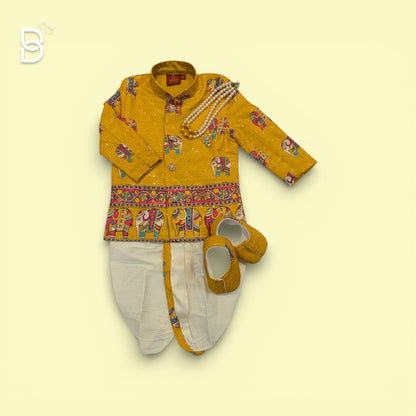 Kurta Pyjamas Yellow