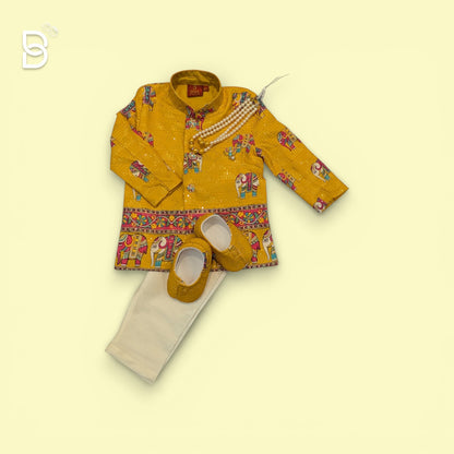 Kurta Pyjamas Yellow