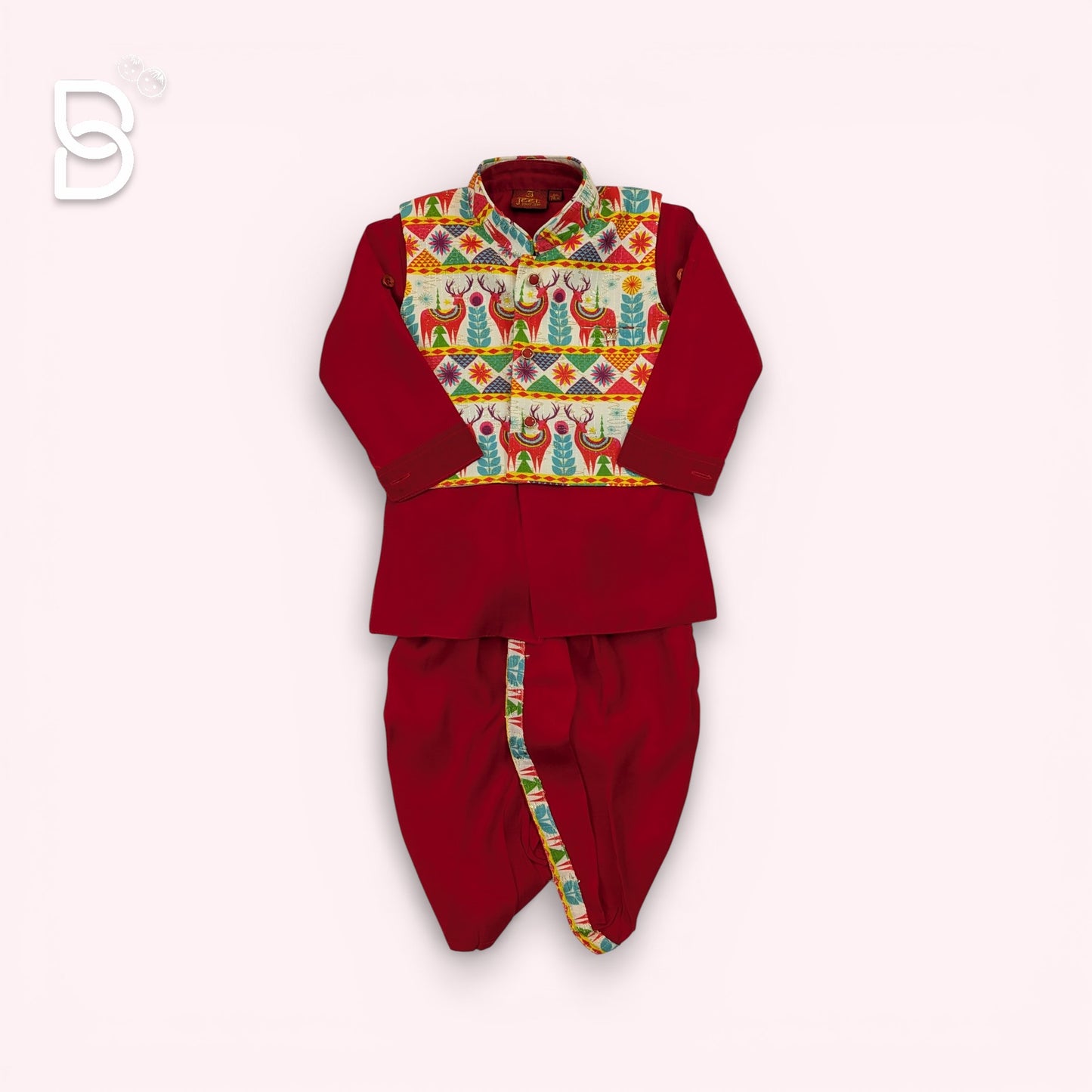 Kurta Pyjamas Red