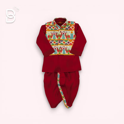Kurta Pyjamas Red