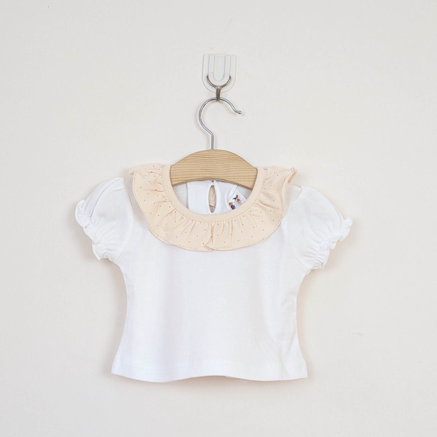 Baby Girl 2-Piece "Sweet Home" Bunny Pinafore Dress Set