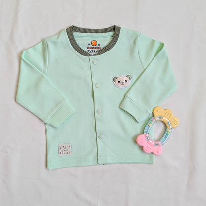 Little Bear Waffle Knit Top & Pants Set