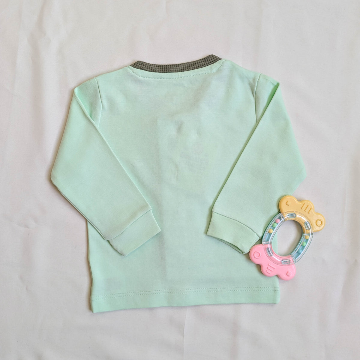 Little Bear Waffle Knit Top & Pants Set