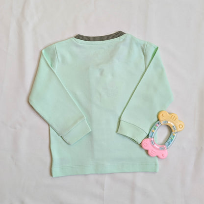 Little Bear Waffle Knit Top & Pants Set