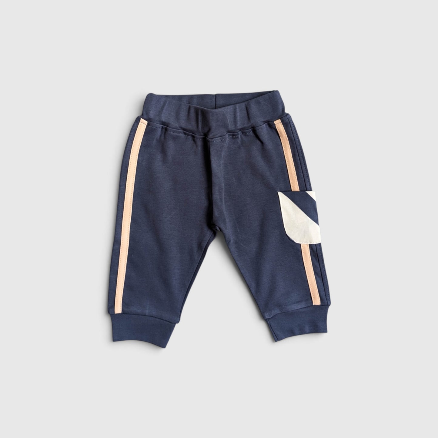 Skater Lion Cardigan & Side-Stripe Joggers Set