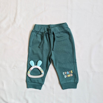 Space Dino Baby Long-Sleeve & Jogger Set