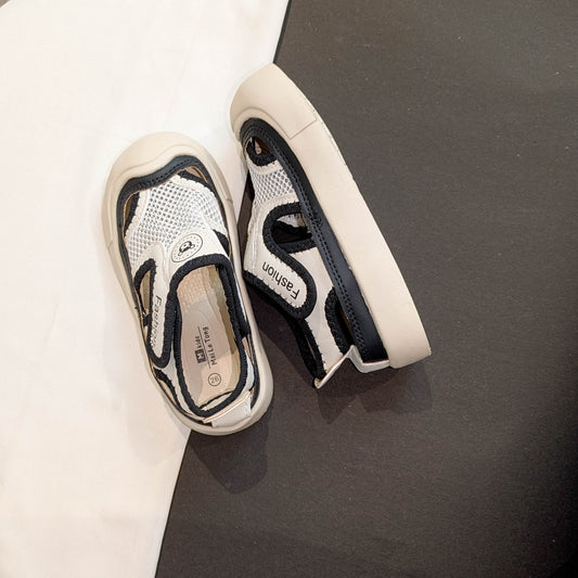 Kids Mesh Breathable Closed-Toe Sandals
