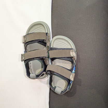 Kids Superhero Camo Outdoor Sandals