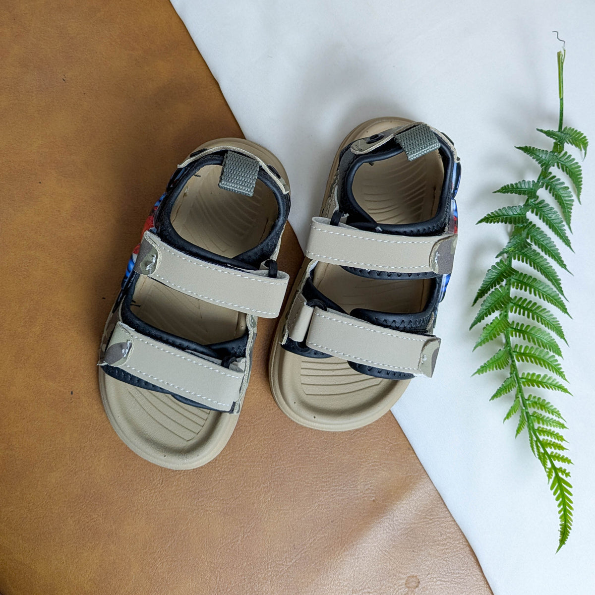 Boys Spider-Man Camo Sports Sandals