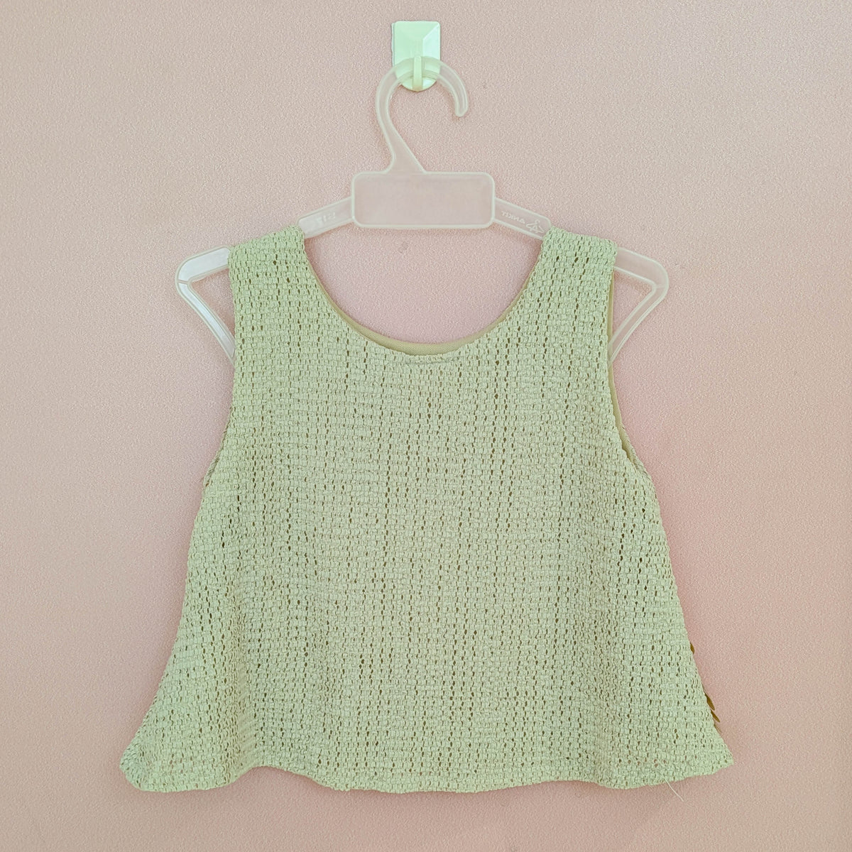 Girls' Sequin-Embellished Textured Crop Top & Shorts Set