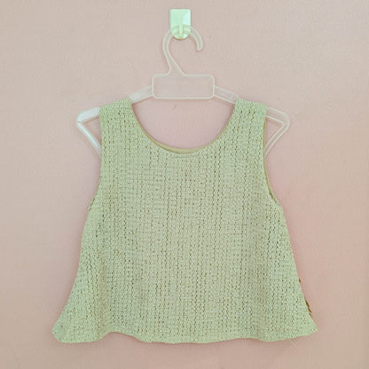 Girls' Sequin-Embellished Textured Crop Top & Shorts Set