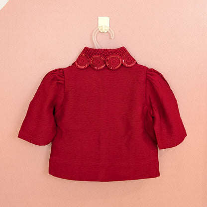 Girls' 2-Piece Red Co-Ord Set