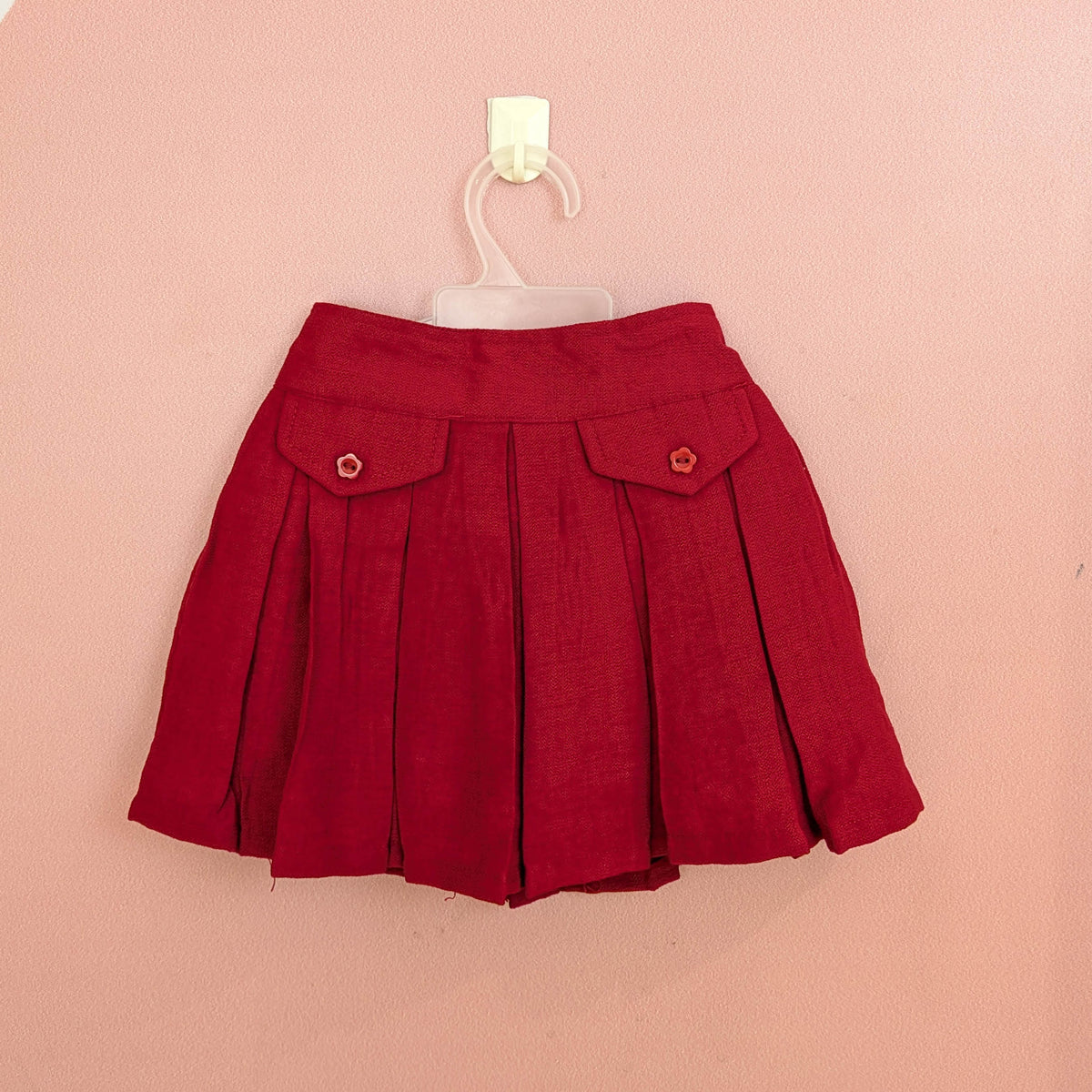 Girls' 2-Piece Red Co-Ord Set