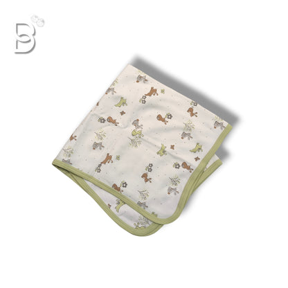 NEWBORN SET-WHITE & GREEN