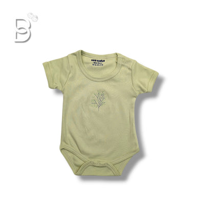 NEWBORN SET-WHITE & GREEN