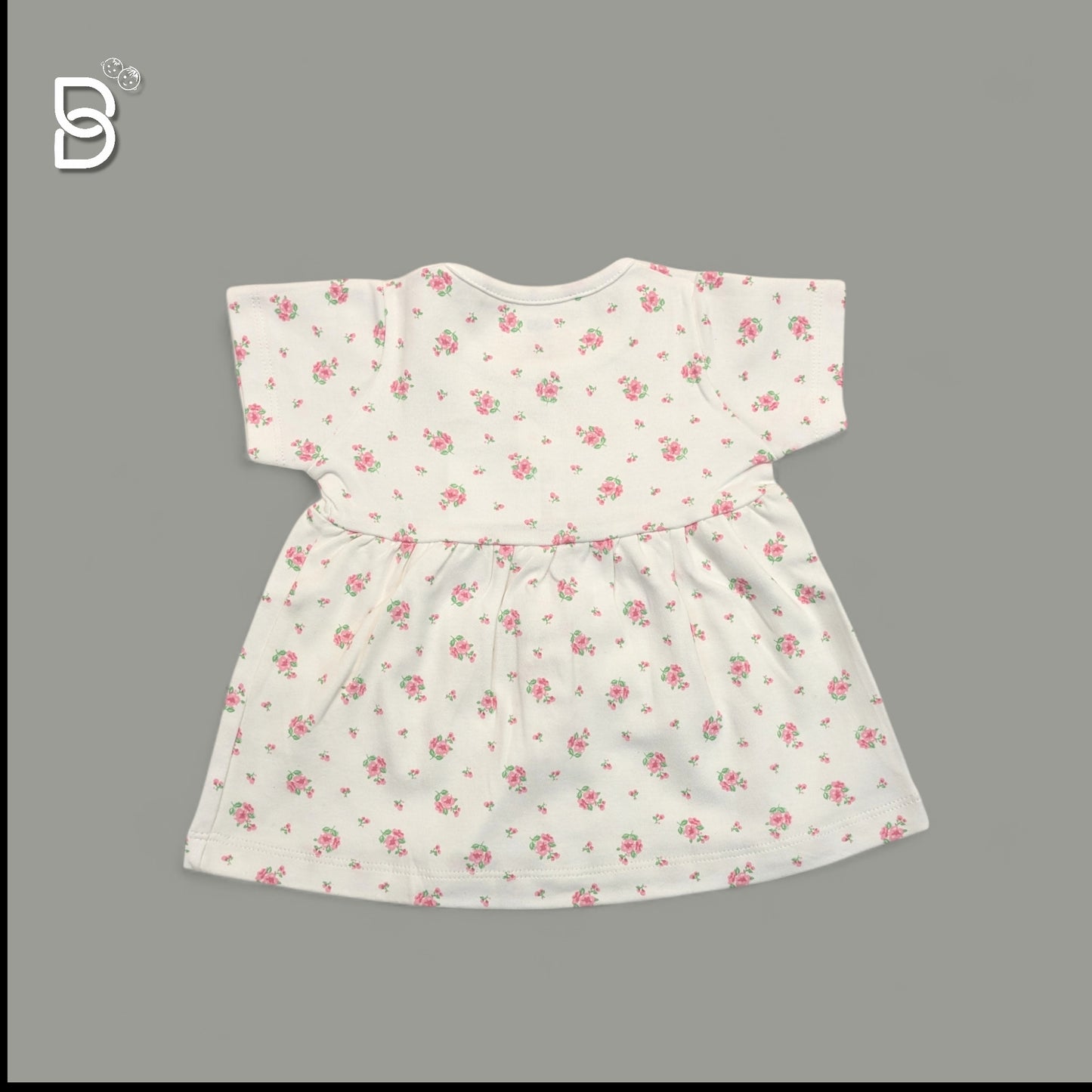 NEWBORN FROCK-WHITE